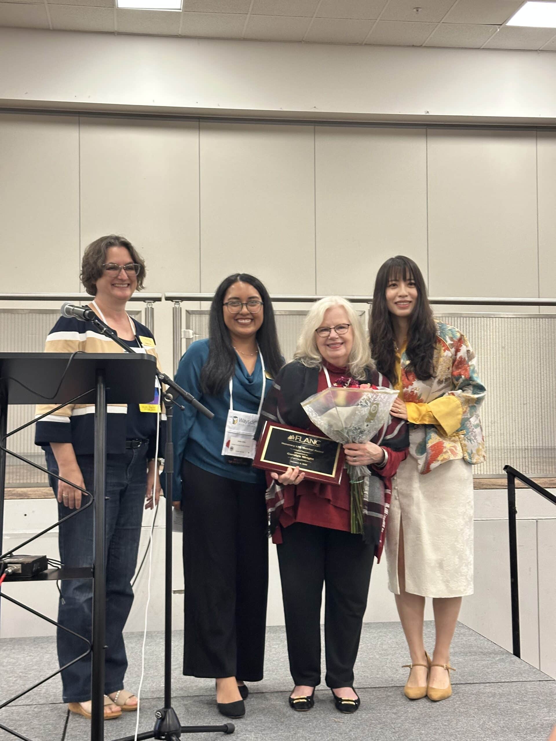 Carolyn Wright wins prestigious award